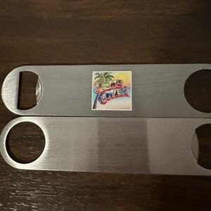 NEW Jake Owen Down To The Honky Tonk Silver Bottle Opener